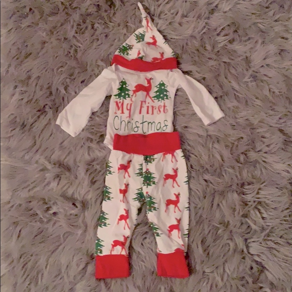 My first Christmas 4piece outfit
